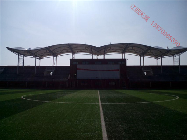 荆州市体育馆膜结构看台棚